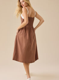 Laine Midi Dress Detail 4 - TULLABEE