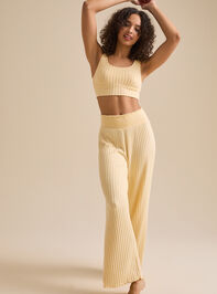 Kara Silky Rib Lounge Top Detail 4 - TULLABEE
