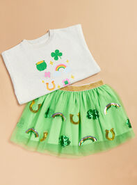 Lucky Icons Sequin Tutu Detail 3 - TULLABEE