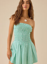 Leila Smocked Mini Dress - TULLABEE