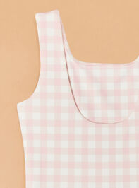 Lena Gingham Unitard Detail 4 - TULLABEE
