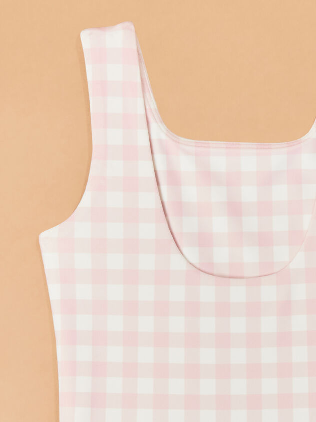 Lena Gingham Unitard Detail 4 - TULLABEE