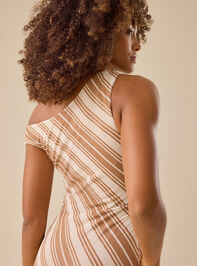 Grayson Striped Maxi Dress Detail 5 - TULLABEE