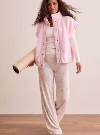Summit Sherpa Button Vest Detail 2 - TULLABEE