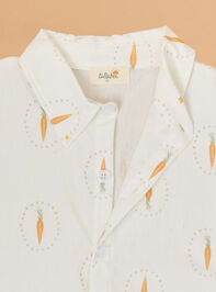 Carrot Button-Down Detail 2 - TULLABEE