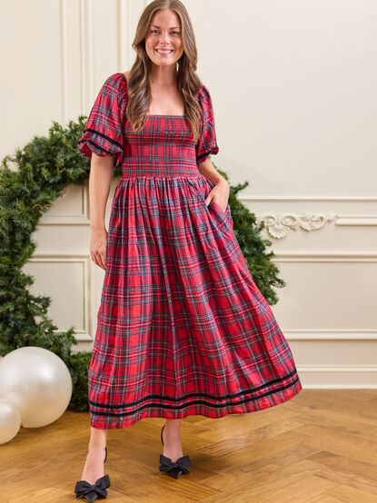 Marley Plaid Mama Dress - TULLABEE