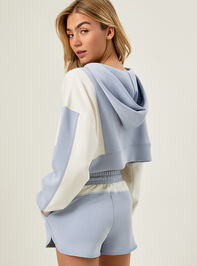 Supersoft Color Block Hoodie Detail 4 - TULLABEE