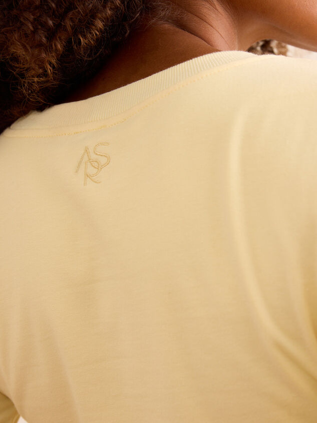 Studio Cross Long Sleeve Tee Detail 5 - TULLABEE