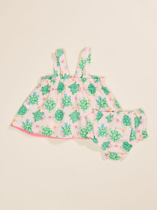Turtle Top and Bloomer Set - TULLABEE