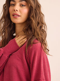 Urban Unwind Open Back Long Sleeve Detail 4 - TULLABEE