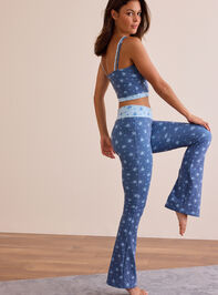 High Tide Floral Sports Bra Detail 5 - TULLABEE