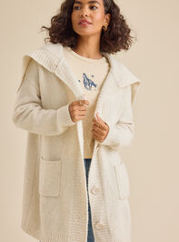 Evangeline Oversized Cardigan Detail 2 - TULLABEE