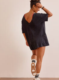 Hang Tough Washed Reversible Tee Romper - TULLABEE
