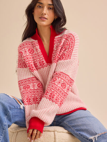Winter Fairisle Sweater - TULLABEE