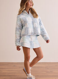 Comfort Patchwork Quilted Puffer Detail 4 - TULLABEE