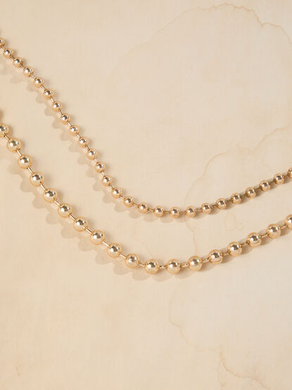 Calista 2 Layer Bead Choker - TULLABEE