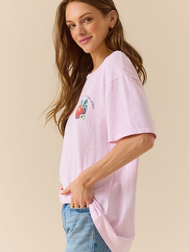 Fruit Of The Spirit Oversized Tee Detail 5 - TULLABEE