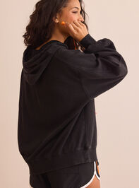 Daily Tempo Oversized Hoodie Detail 4 - TULLABEE