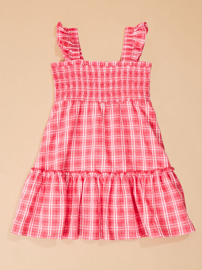 Lisa Toddler Plaid Dress - TULLABEE
