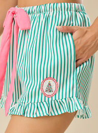 Kimber Festive Patch Sleep Short Detail 3 - TULLABEE