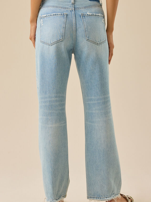 Mickie Straight Leg Jeans Detail 5 - TULLABEE