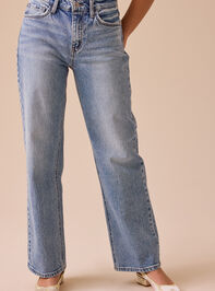 Amberlyn Straight Leg Jean Detail 2 - TULLABEE