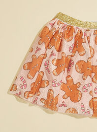 Gingerbread Tutu Detail 2 - TULLABEE