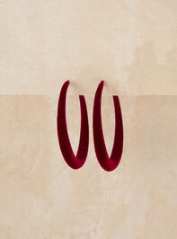 Deco Velvet Hoop Detail 2 - TULLABEE