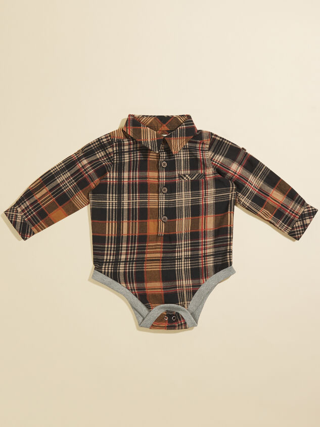 Jasper Plaid Romper by Me + Henry - TULLABEE