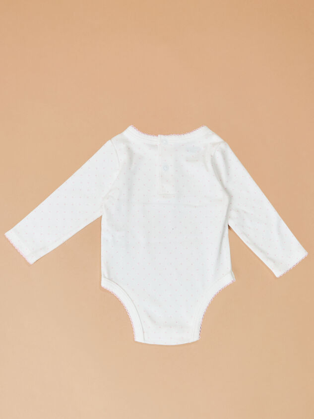 Ellisha Bow Bodysuit by Mud Pie Detail 3 - TULLABEE