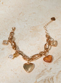 Locket Heart Charm Bracelet - TULLABEE