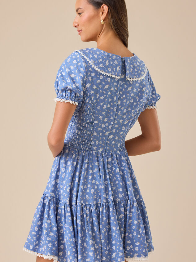 Ingrid Mini Dress Detail 5 - TULLABEE