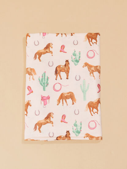 Western Horses Swaddle - TULLABEE