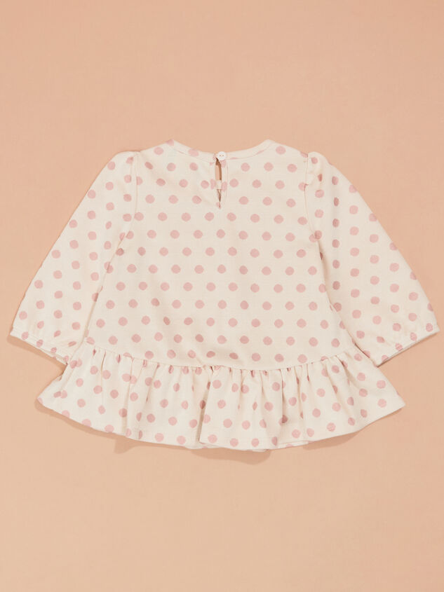 Payton Polka Dot Bow Set Detail 3 - TULLABEE