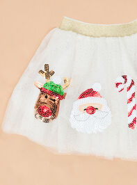 North Pole Tutu Skirt by Mudpie Detail 2 - TULLABEE