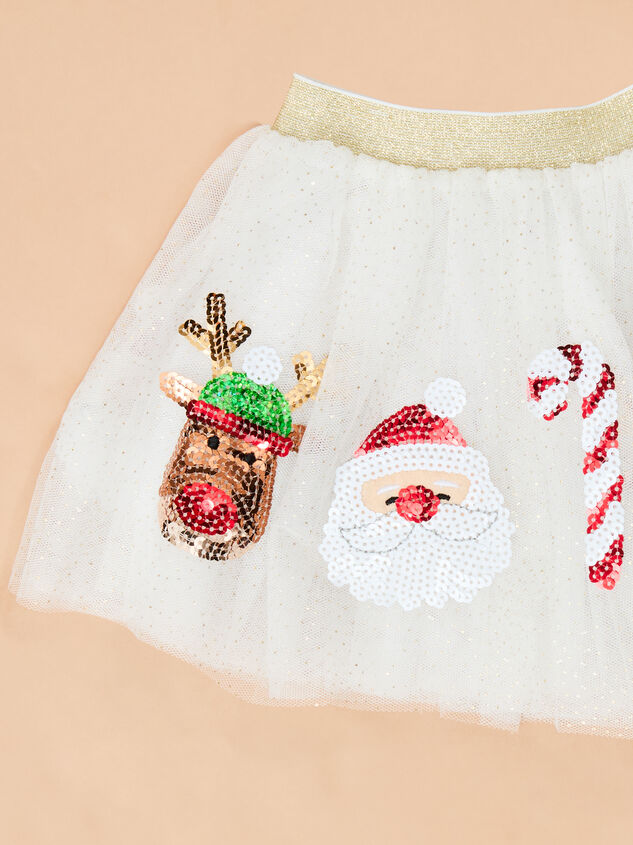 North Pole Tutu Skirt by Mudpie Detail 2 - TULLABEE