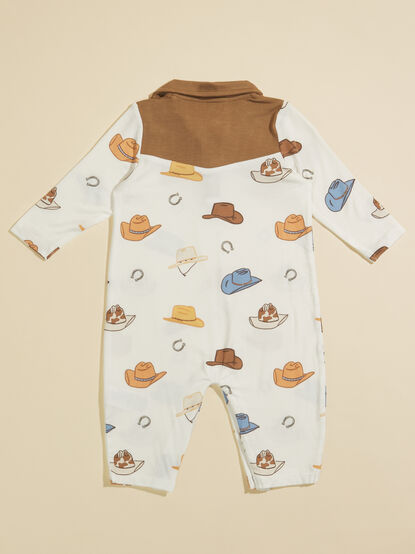 Cowboy Hats Polo Jumpsuit - TULLABEE