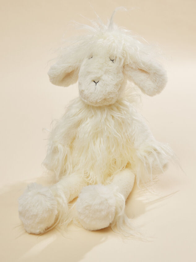 Lamb Plush Stuffed Animal Detail 1 - TULLABEE