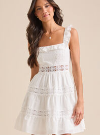 Andi Clip Dot Mini Dress - TULLABEE