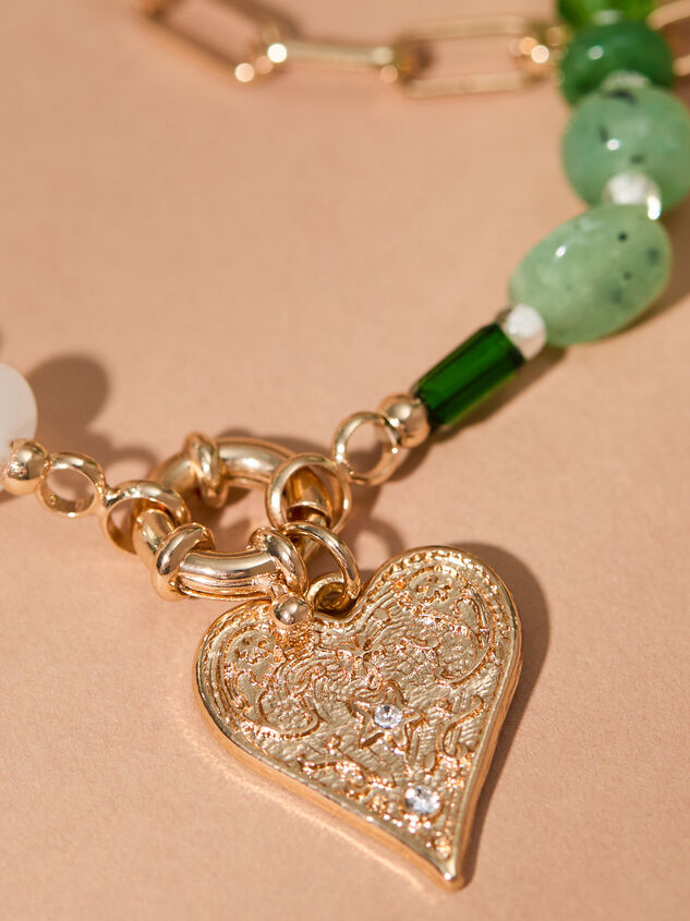 Love Burst Bead Bracelet Set Detail 2 - TULLABEE