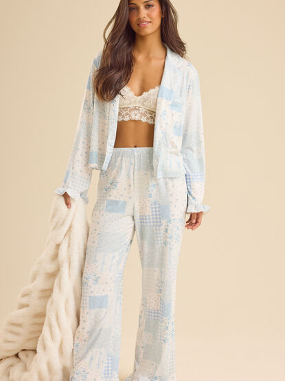 Junia Patchwork Sleep Pants - TULLABEE
