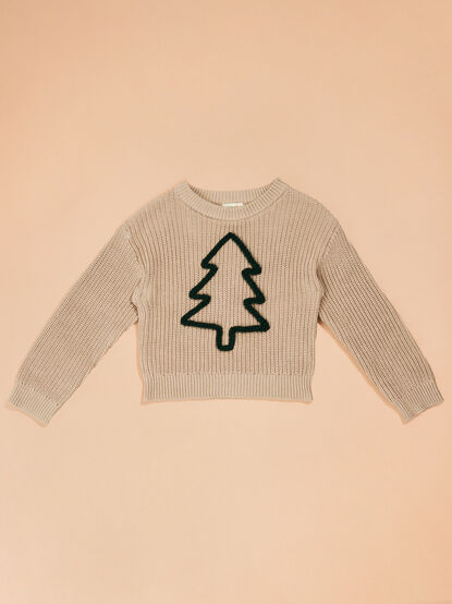 Evergreen Knit Sweater - TULLABEE