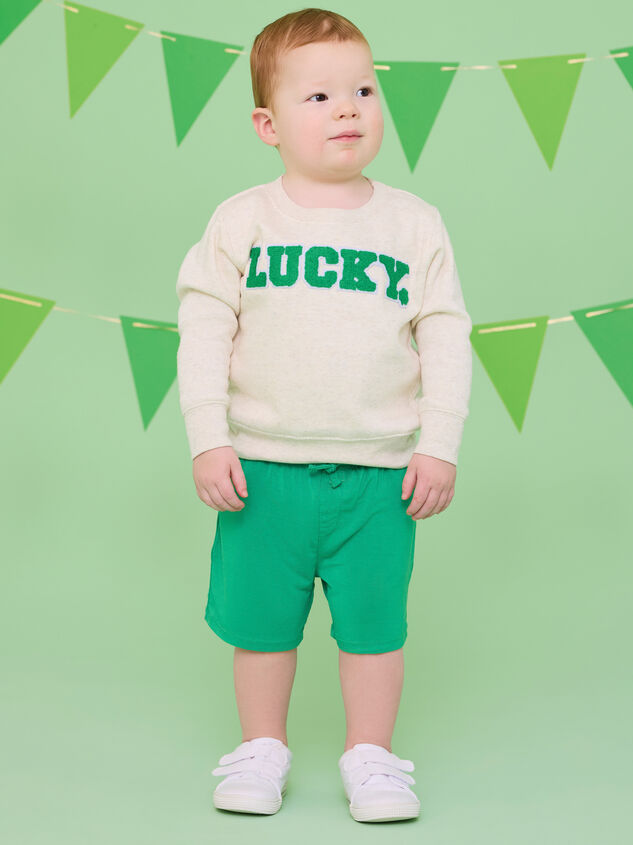 Riley Lucky Patch Sweatshirt - TULLABEE