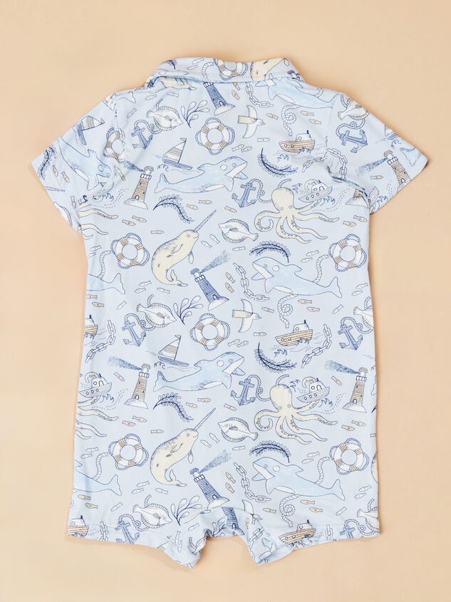 Sullivan Nautical Polo Shortie Detail 2 - TULLABEE