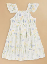 Gillian Floral Toddler Dress - TULLABEE