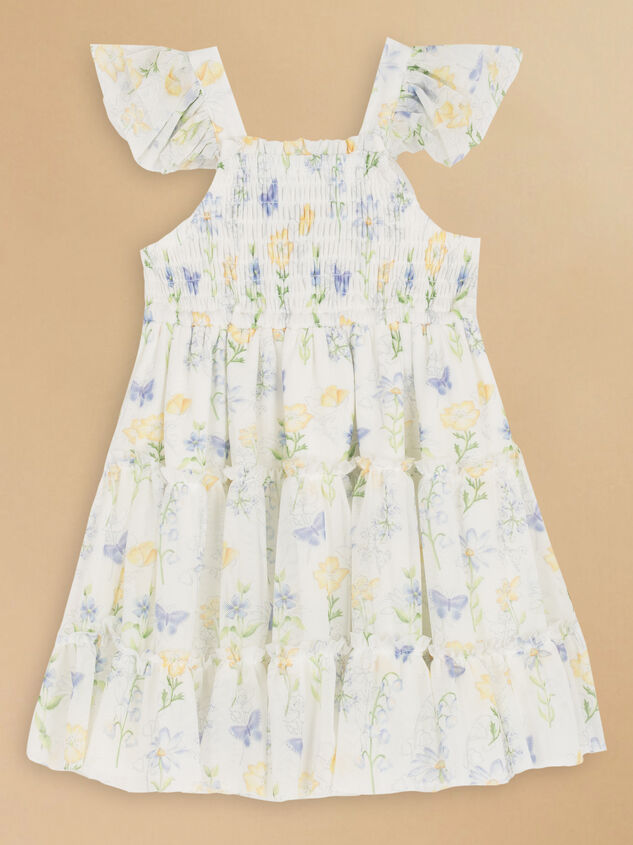 Gillian Floral Toddler Dress - TULLABEE