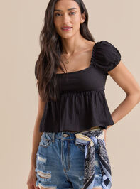Carter Babydoll Top - TULLABEE