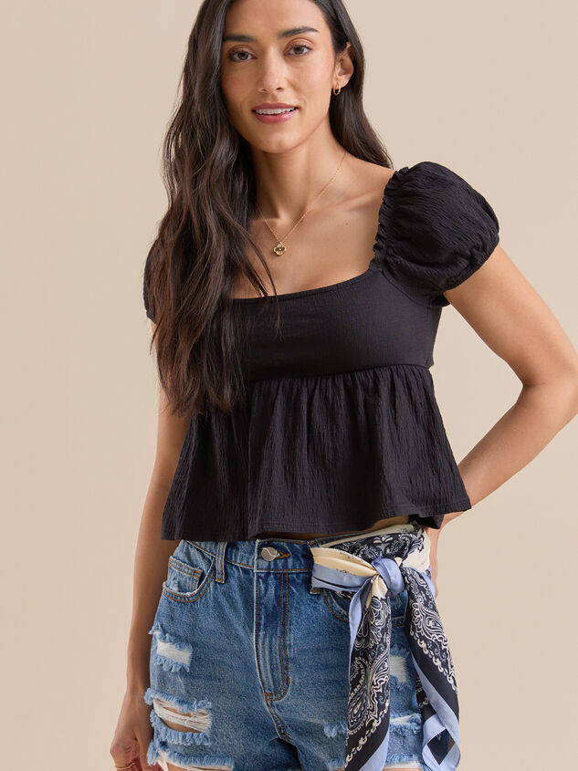 Carter Babydoll Top - TULLABEE