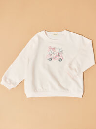 Golf Cart Embroidered Sweatshirt - TULLABEE