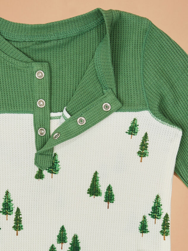 Tate Tiny Forest Romper Detail 3 - TULLABEE